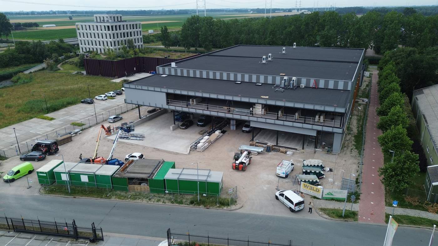 Nieuwbouw bedrijfspand Nieuw Vennep  Meer dan bouwen