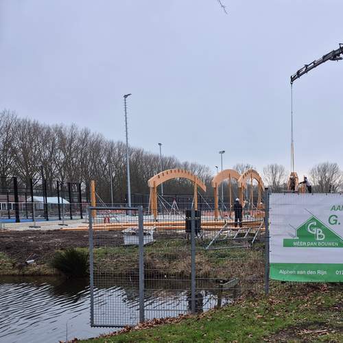 Nieuwbouw Clubhuis Tennisvereniging Nieuwe Sloot  Meer dan bouwen