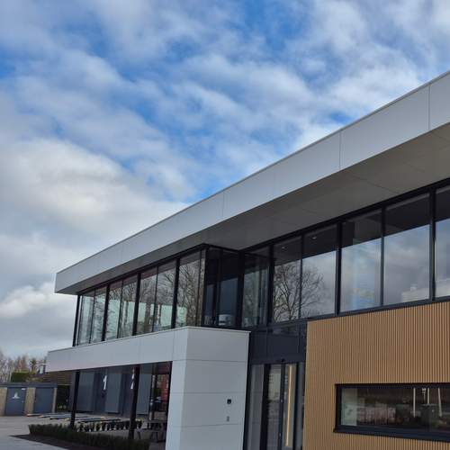 Nieuwbouw kantoorruimte Warmerdam Spoelbedrijf  Meer dan bouwen