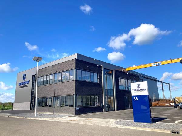Nieuwbouw bedrijfspand Van Hemert Betonstaal  Meer dan bouwen