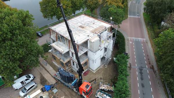 Nieuwbouw 6 appartementen Rijnlust Alphen aan den Rijn  Meer dan bouwen