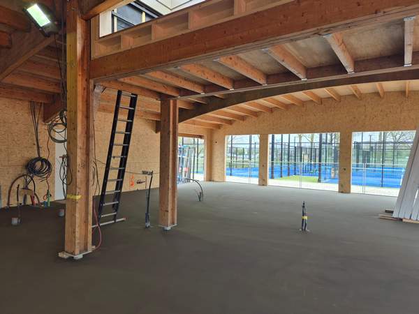 Nieuwbouw clubhuis tennisvereniging Nieuwe Sloot  Meer dan bouwen