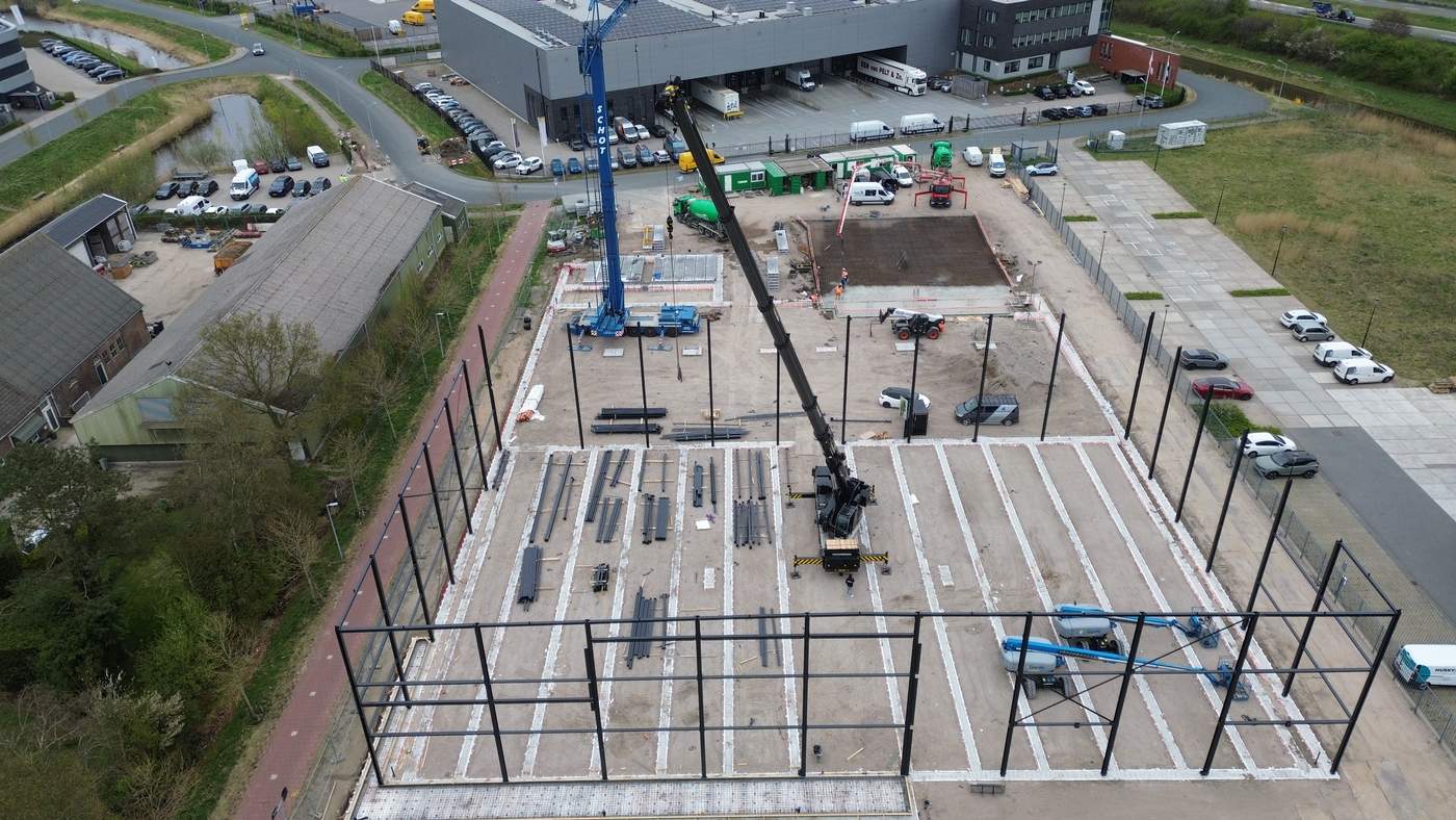 Nieuwbouw bedrijfspand Nieuw Vennep  Meer dan bouwen