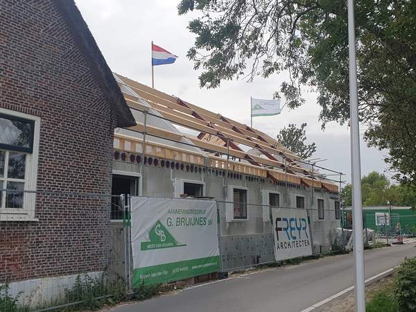 Renovatie en nieuwbouw woning Landlustweg 7: Duurzame transformatie met vakmanschap  Meer dan bouwen