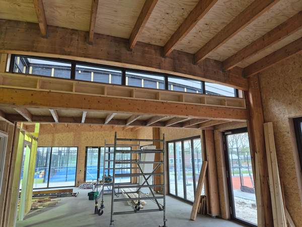 Nieuwbouw clubhuis tennisvereniging Nieuwe Sloot  Meer dan bouwen