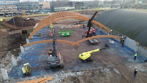 Nieuwbouw clubhuis tennisvereniging Nieuwe Sloot  Meer dan bouwen
