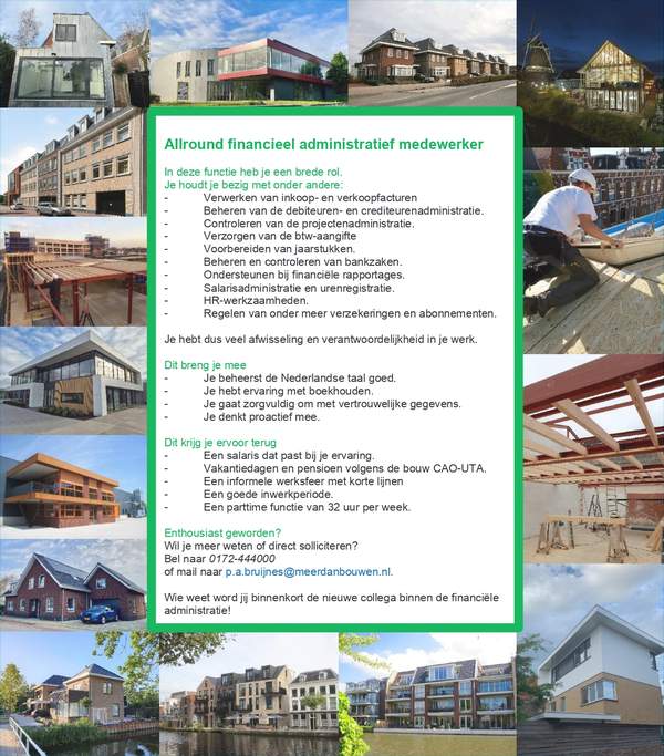 Aanbouw, opbouw, dakkapel of verbouwing, wij realiseren uw woonwensen  Meer dan bouwen